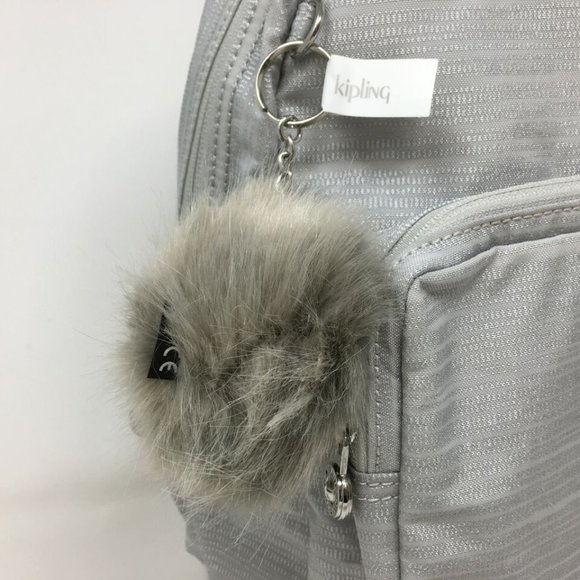 Kipling Malcom Shoulder Backpack, Size 10x12.5x8.25 - Grey Women\'s main image 5